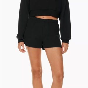 Aritzia high rise sweatshort.